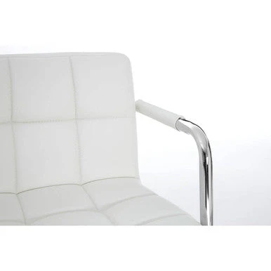 Starz White Leather Effect Bar Chair - Image 7