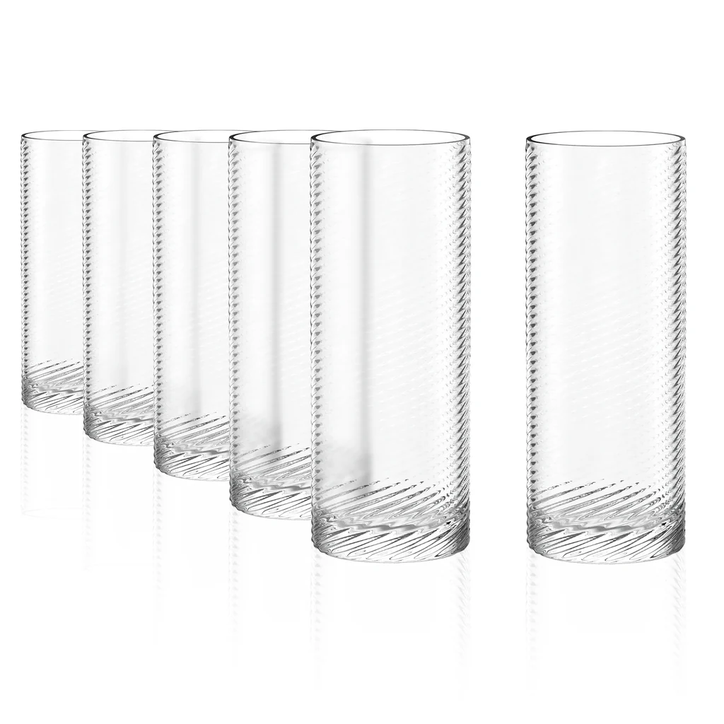 Stolzle Lausitz Berlin Highball Glasses - 525ml - Set of 6 - Image 2