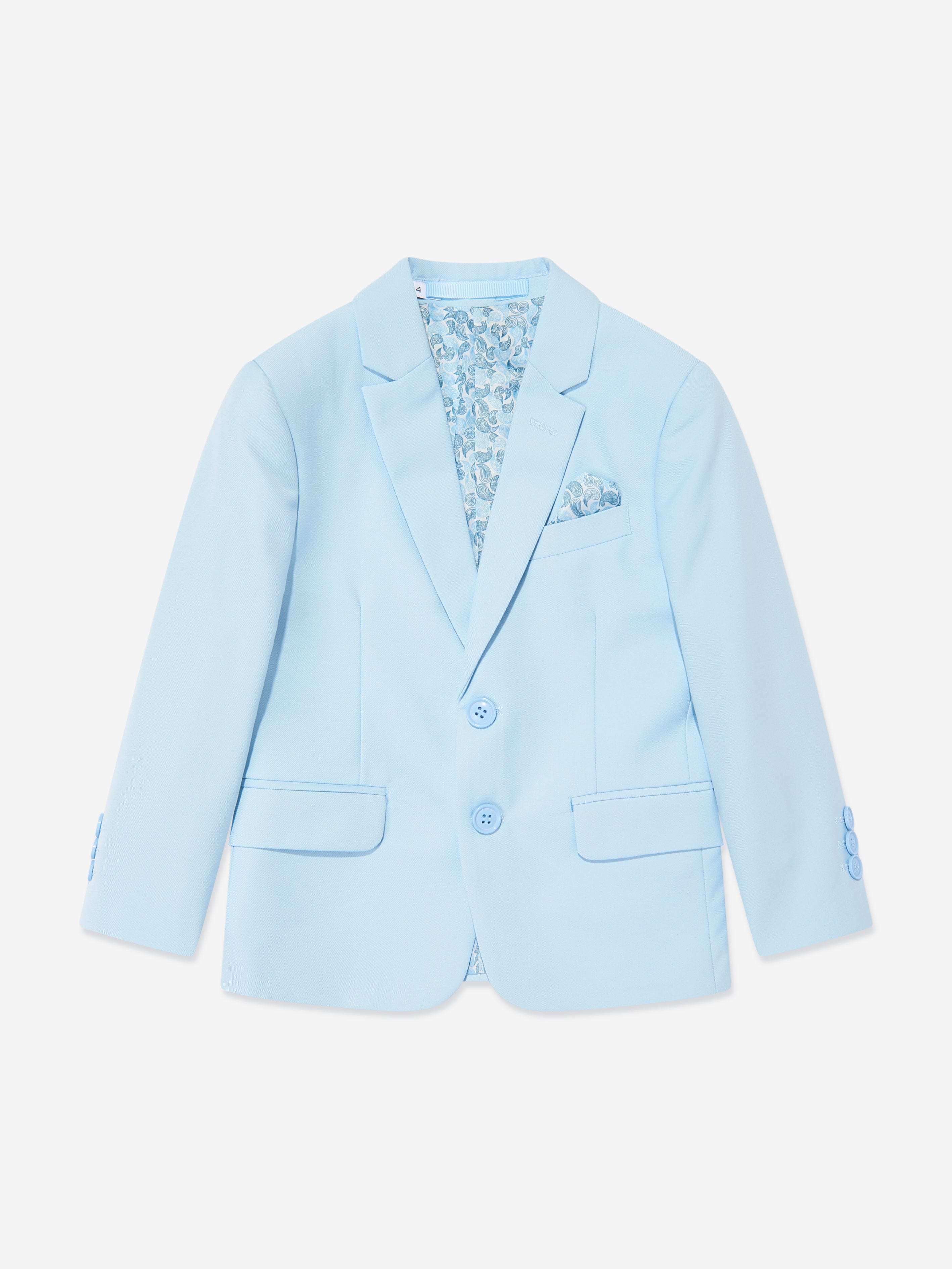 SUITLAB London Boys 7 Piece Suit Set in Blue - Image 2
