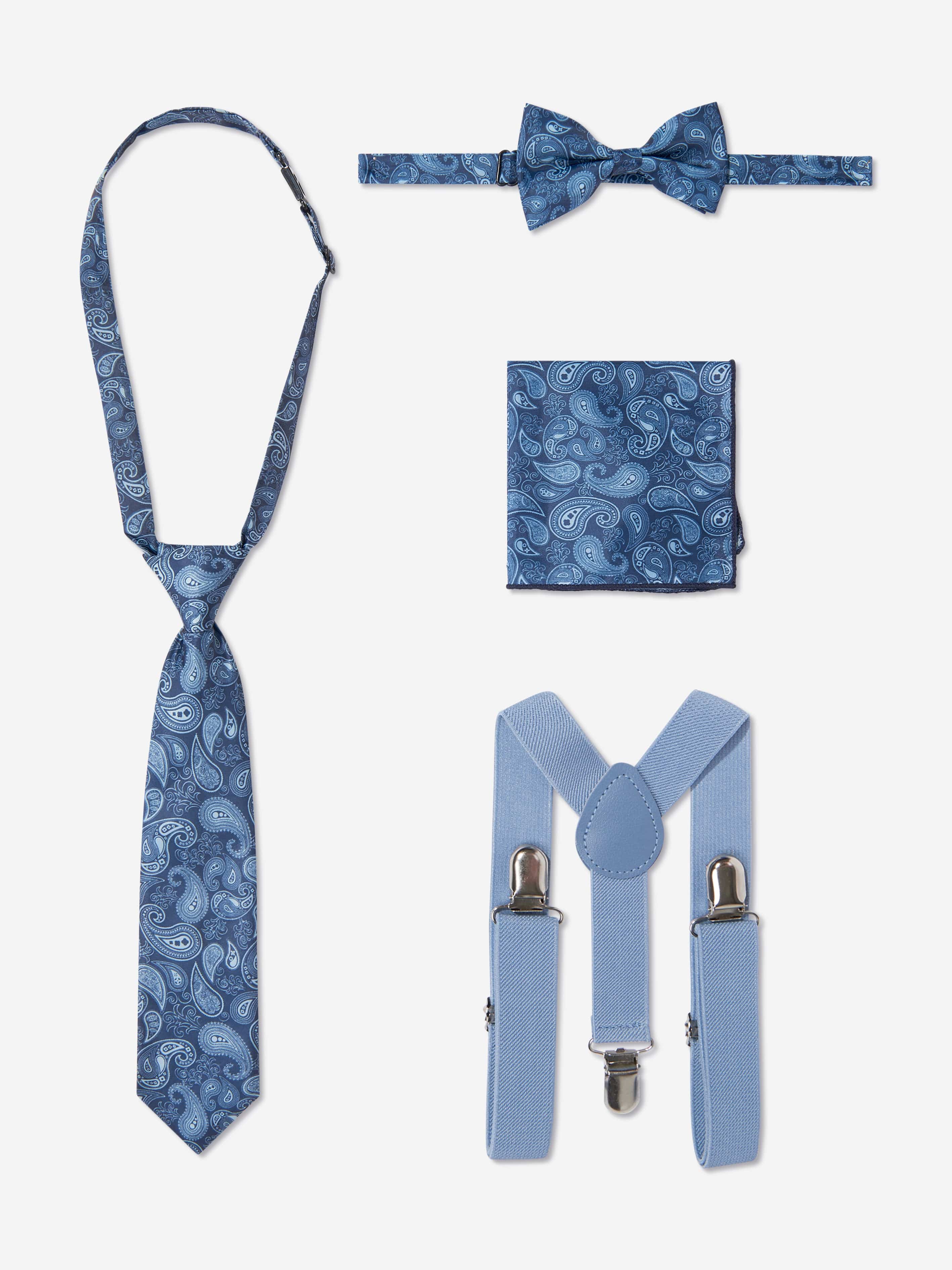 SUITLAB London Boys 7 Piece Suit Set in Blue - Image 5