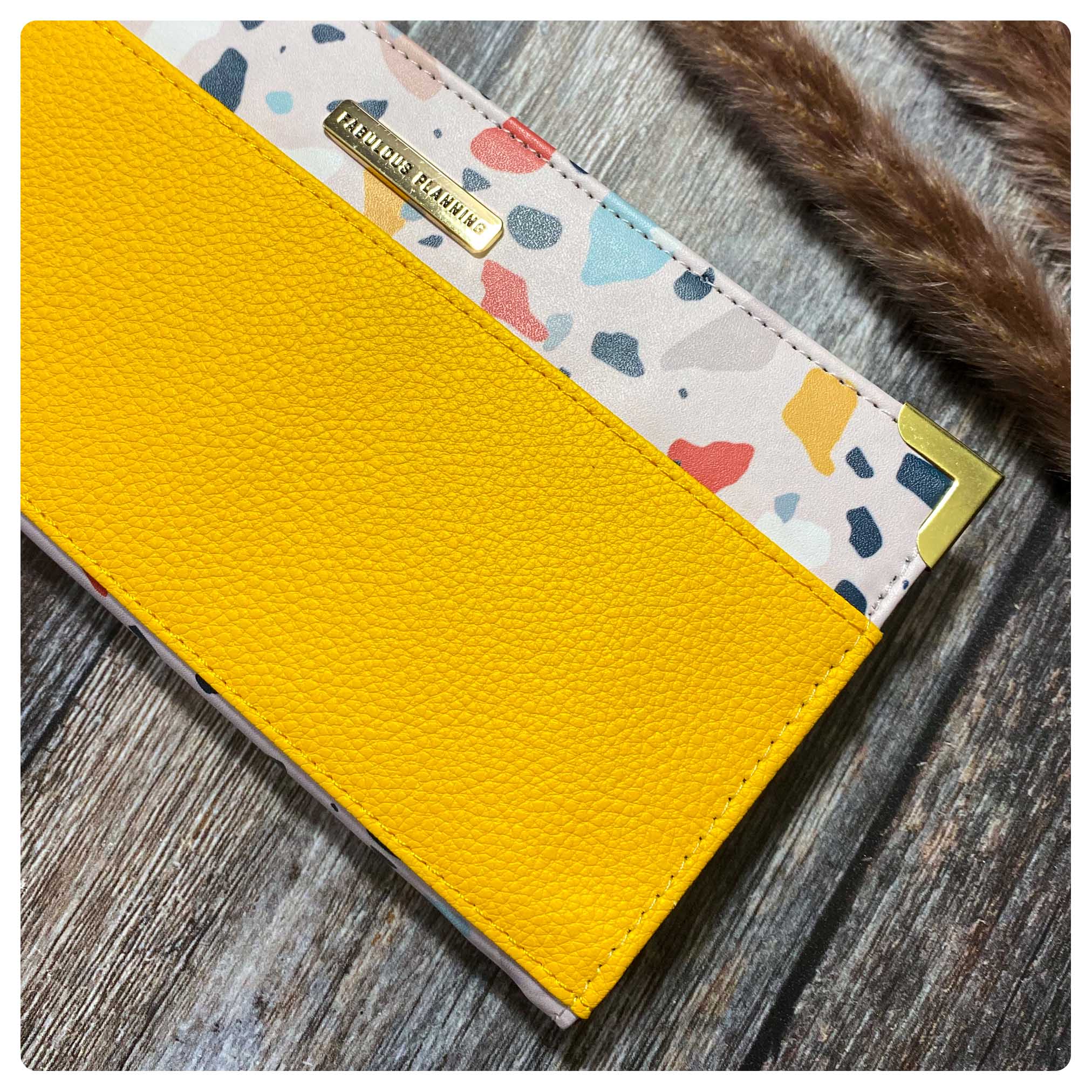 "Sun-dried Terrazzo" Continental Fab-Purse - Image 2
