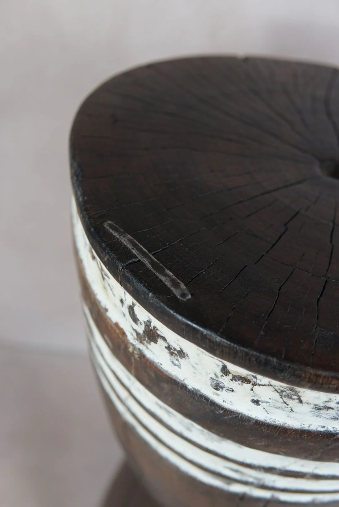 Tapered Wood Side Table - Cameroon - 93.6 - Image 4