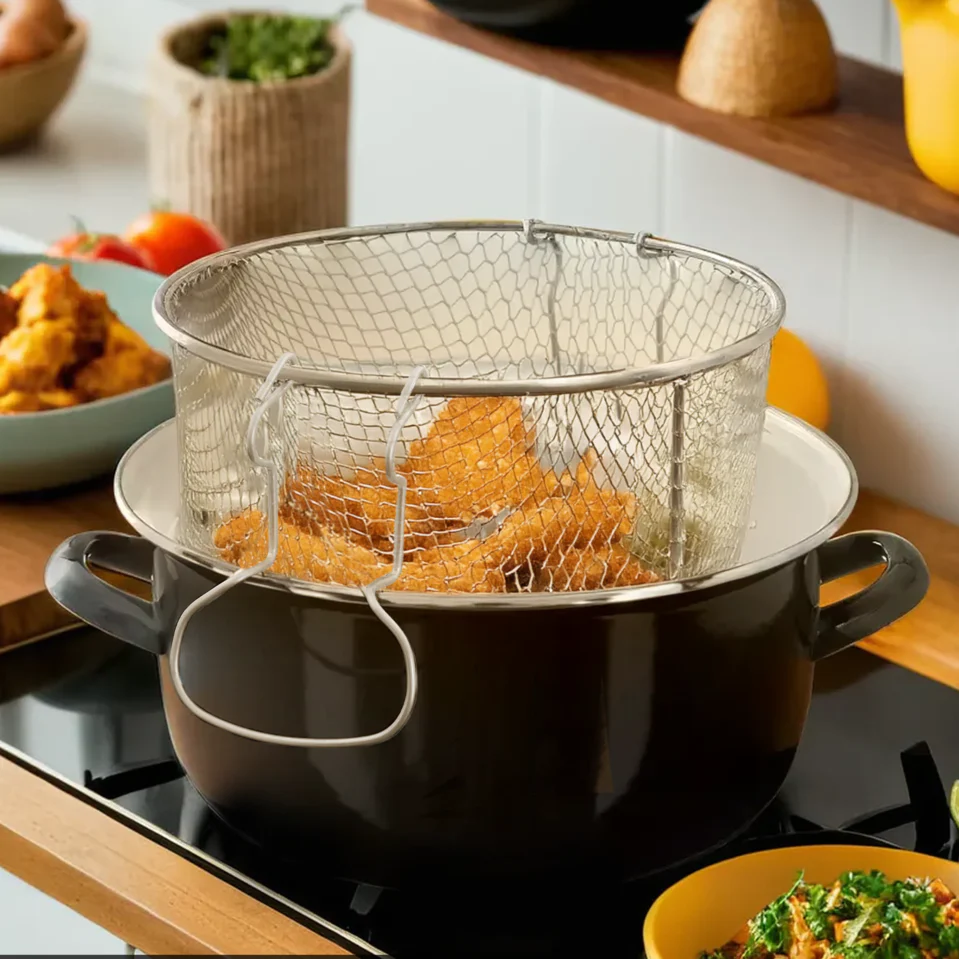 Telo Black Deep Fryer