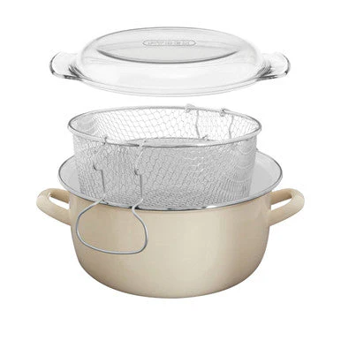 Telo Cream Deep Fryer - Image 3