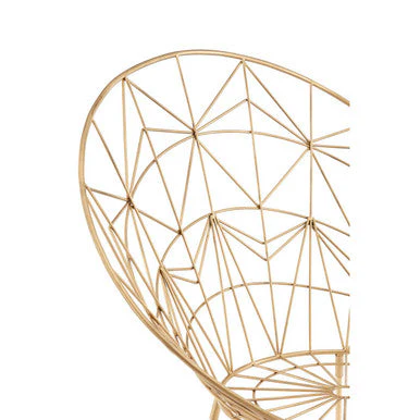Templar Gold Frame Occasional Chair - Image 7