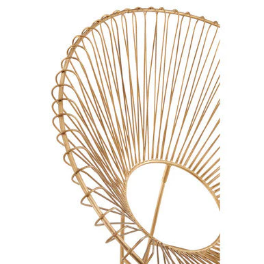 Templar Gold Wire Frame Occasional Chair - Image 6