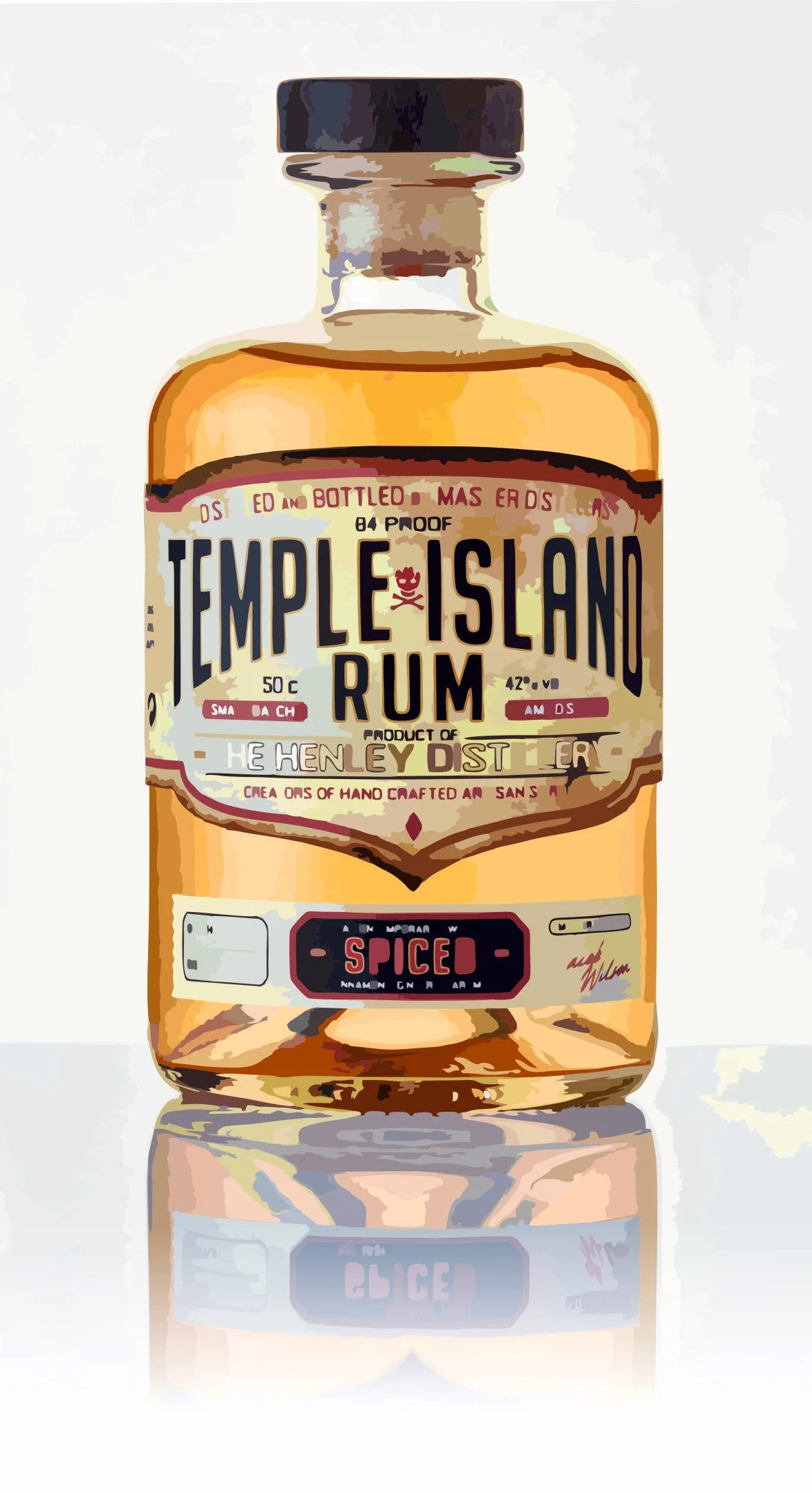 Temple Island Rum Caramel in Fine Milk Chocolate - Image 2