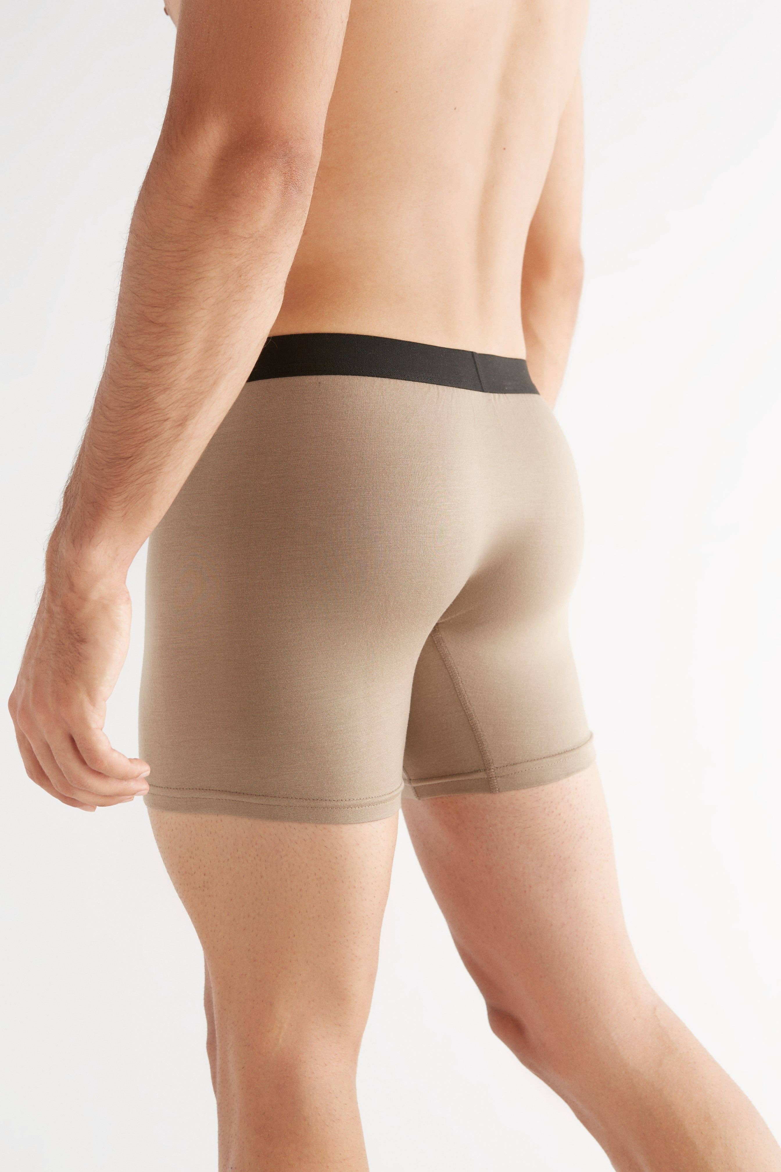 Tencel Trunk Boxer Shorts: Mens - Image 4