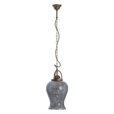 Terina Antique Silver Finish Pendant Light - Image 3