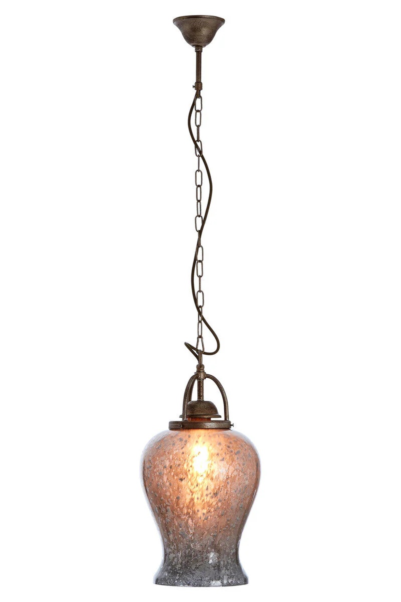 Terina Antique Silver Finish Pendant Light - Image 4