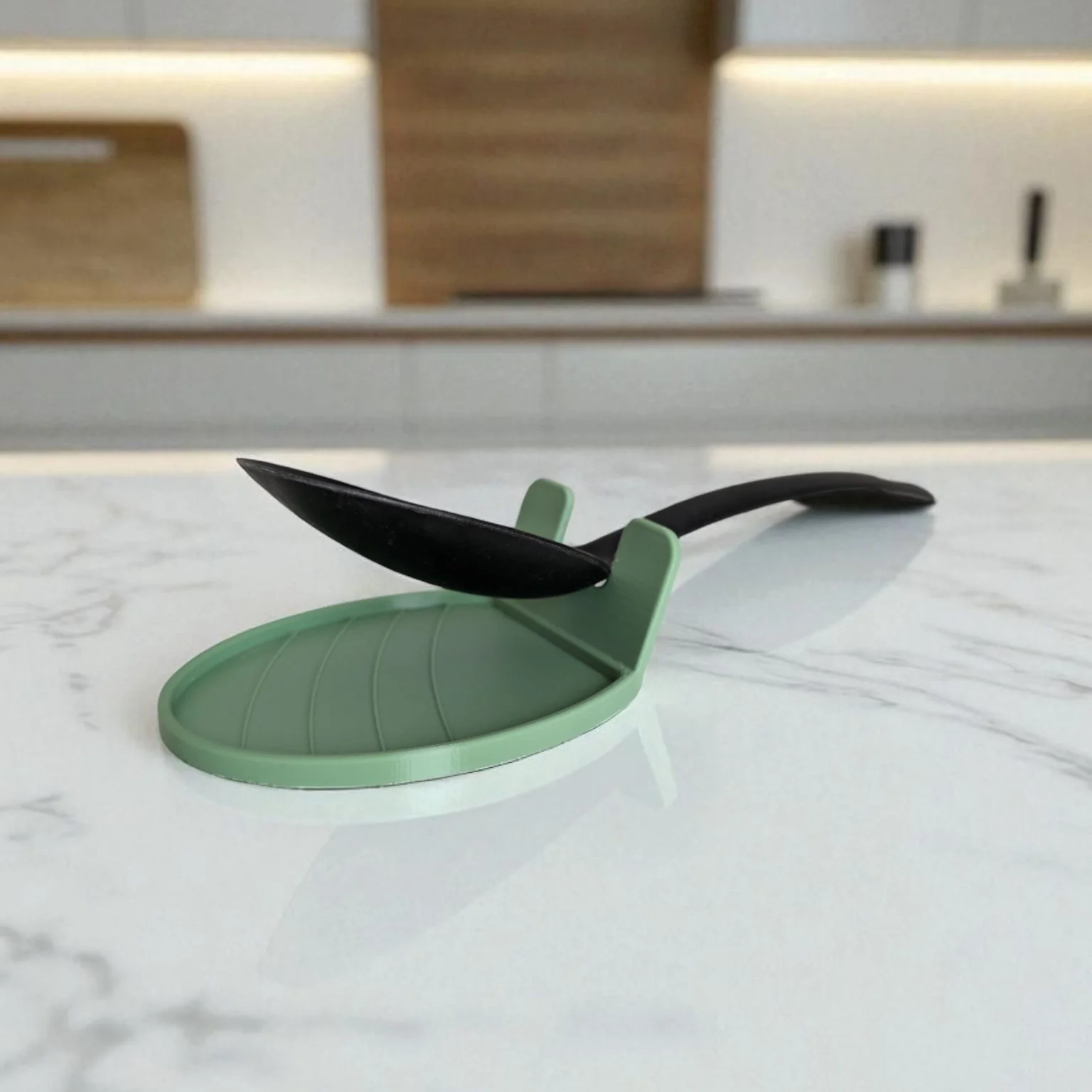 The CookSitter Spoon Rest - Secure Kitchen Utensil Holder & Drip Catcher