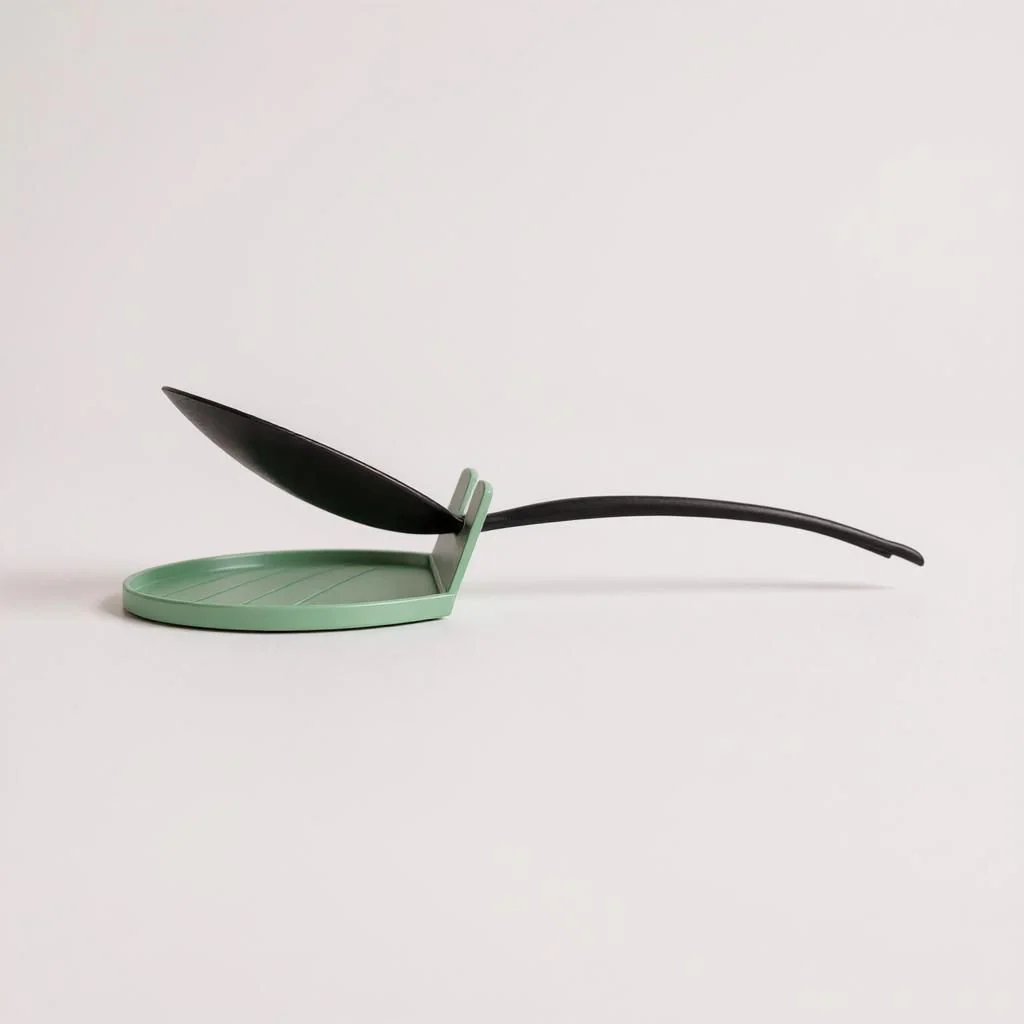 The CookSitter Spoon Rest - Secure Kitchen Utensil Holder & Drip Catcher - Image 3