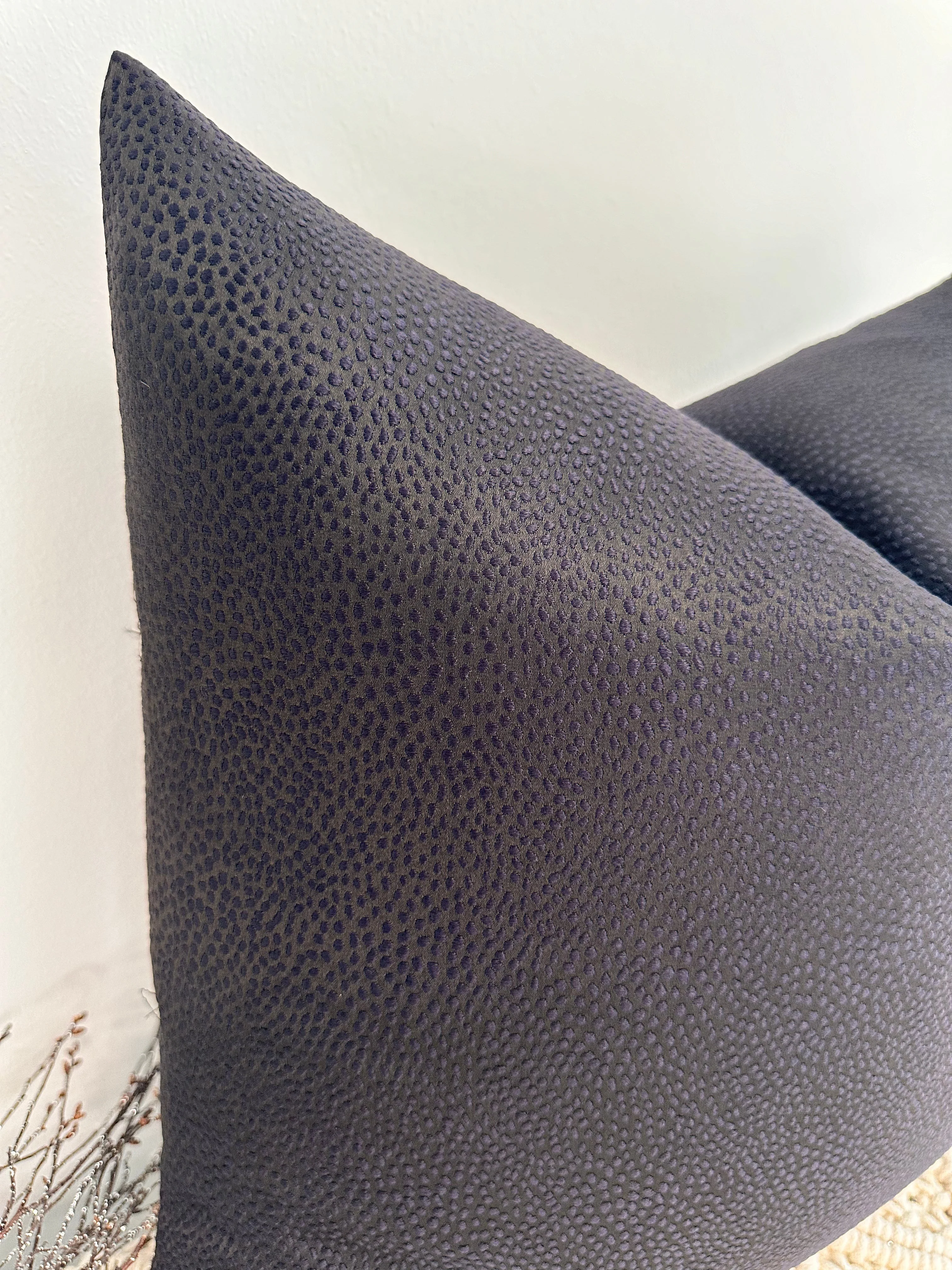 The Couture Cushion - The Black Borboletta Style No. 189 - Image 3