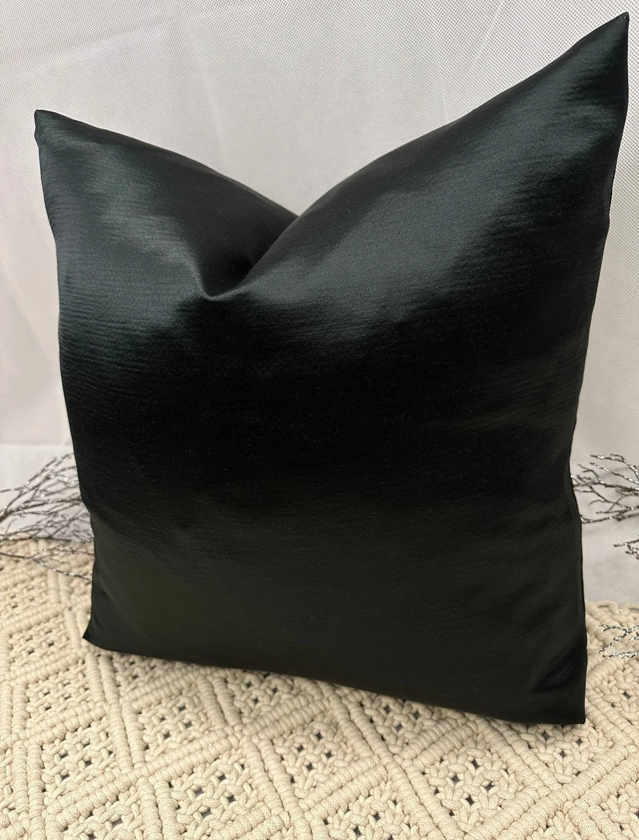 The Couture Cushion - The Black Laura - Style No. 145 - Image 2