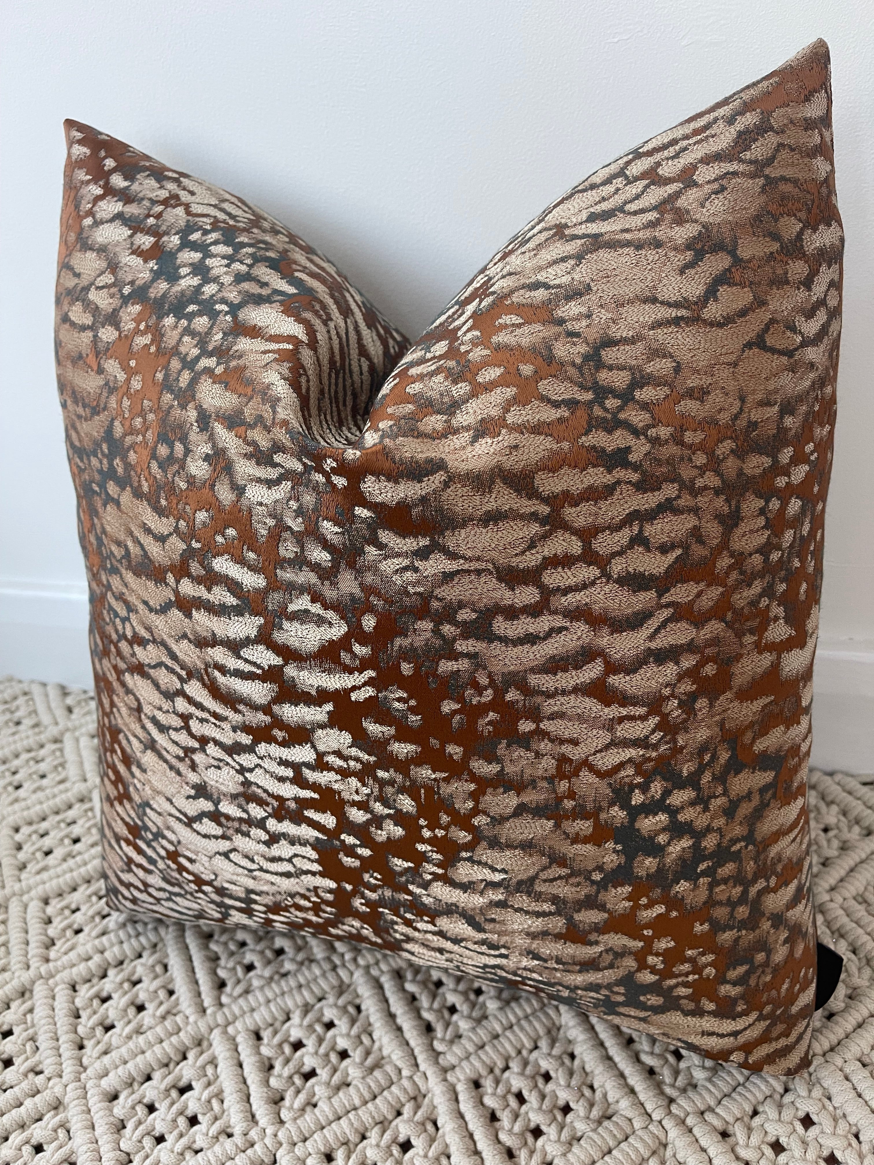 The Couture Cushion - The Bronze Leopard - Style No. 191 - Image 3