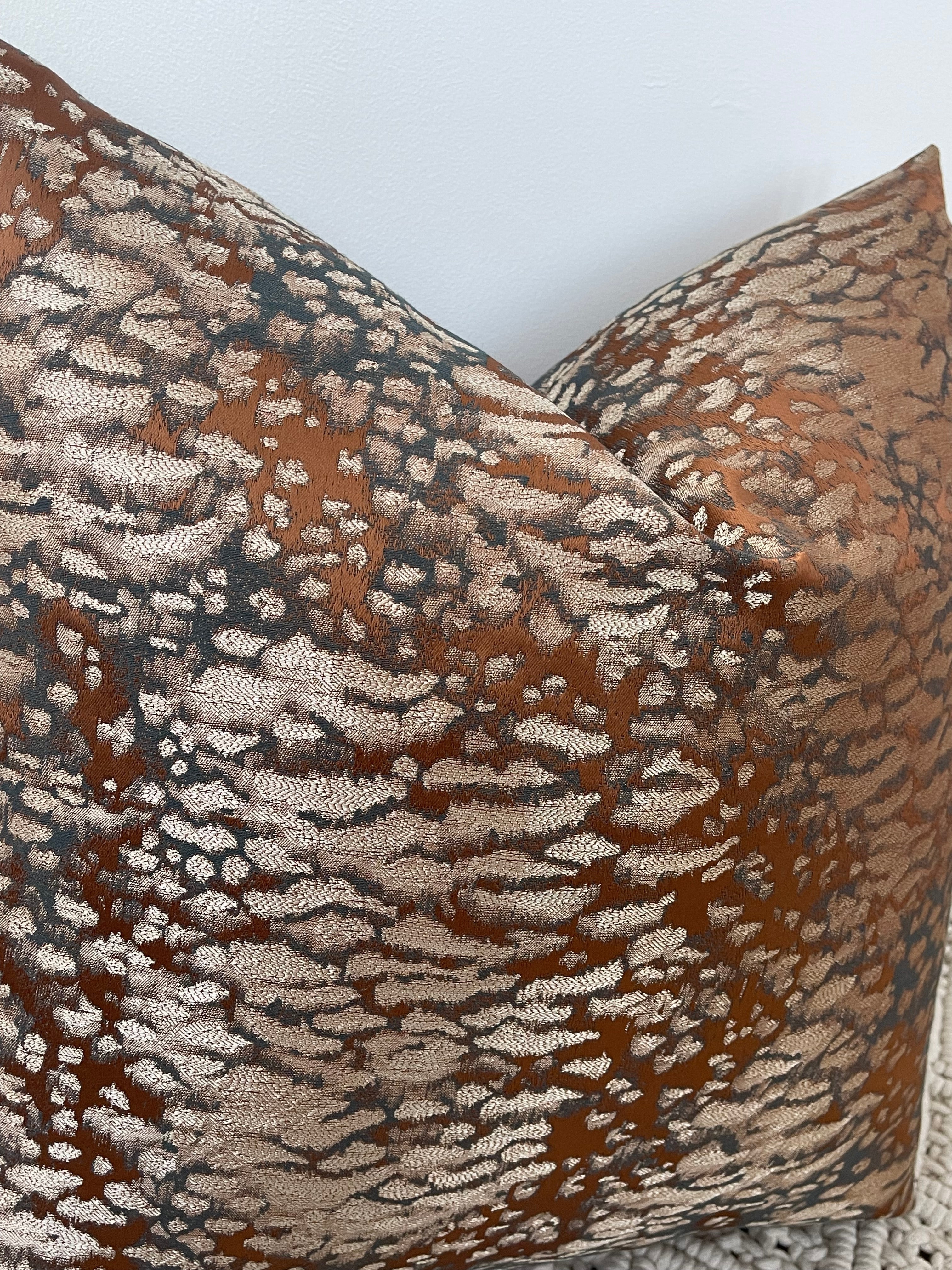 The Couture Cushion - The Bronze Leopard - Style No. 191 - Image 6