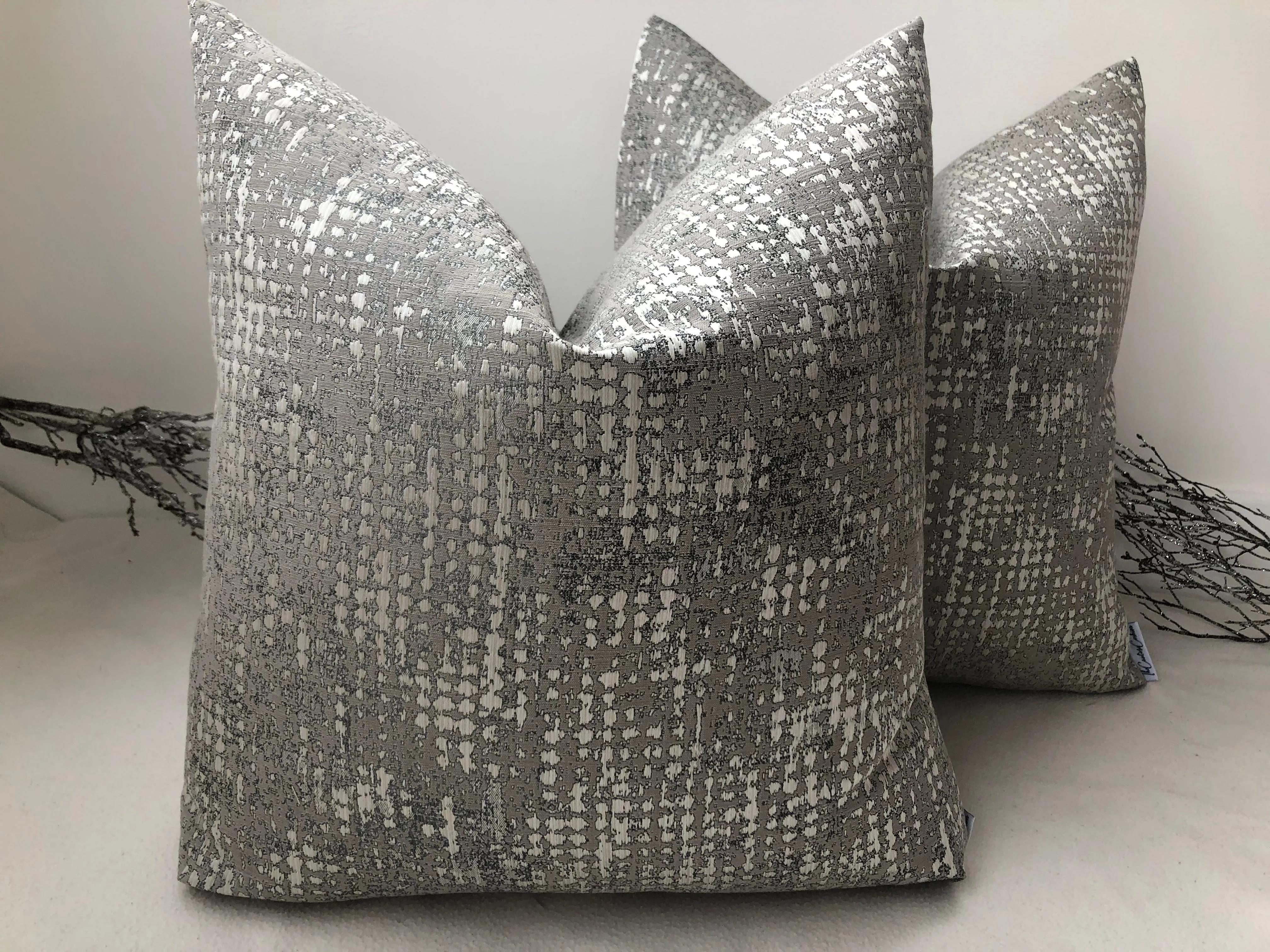 The Couture Cushion - The Charcoal Herrera - Style No. 61 - Image 2