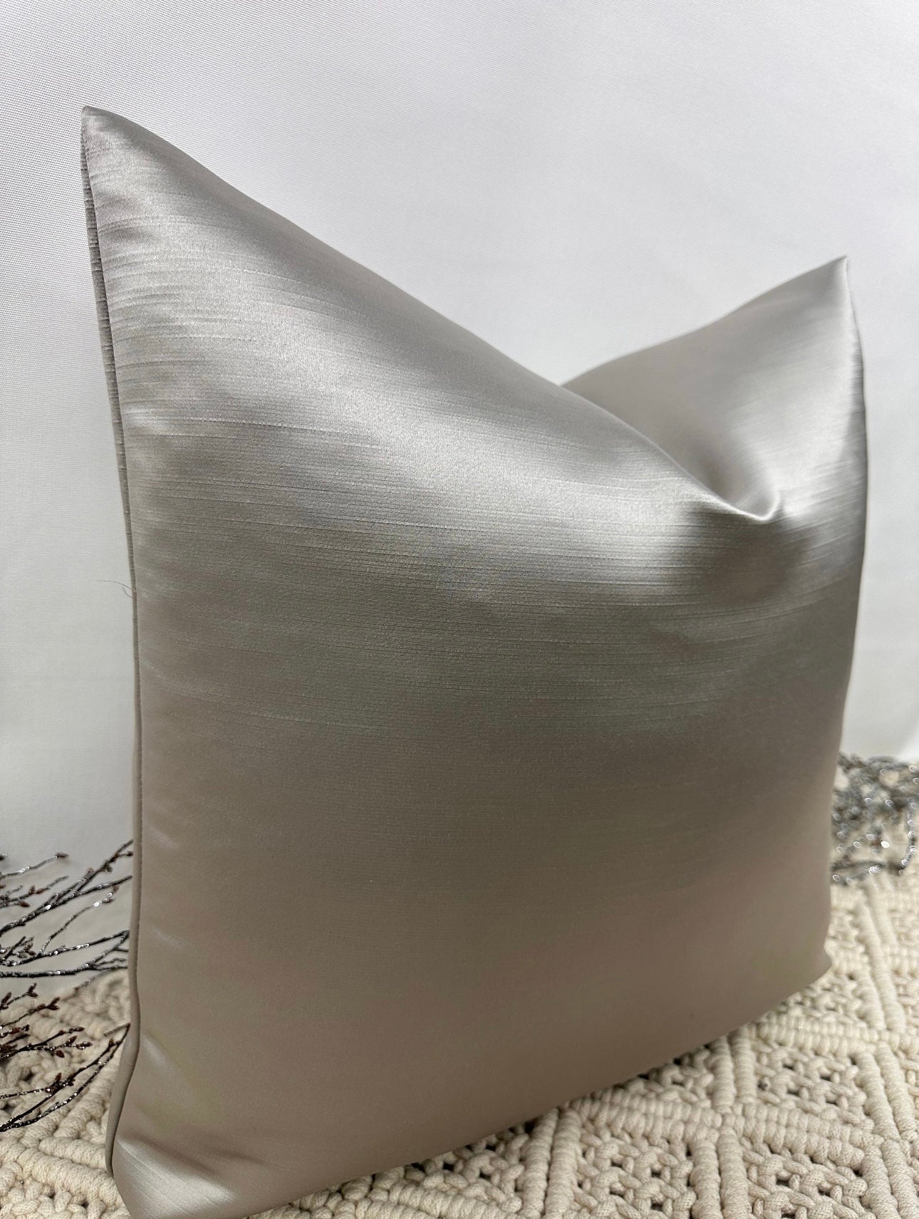 The Couture Cushion - The Grey Chanele - Style No. 141 - Image 3
