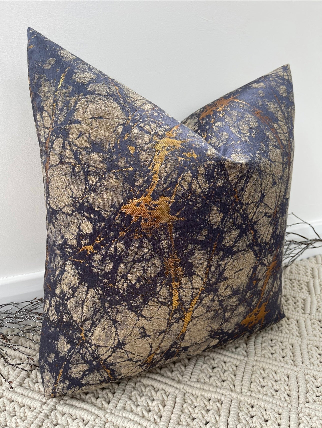 The Couture Cushion - The Navy Cooper - Style No. 115 - Image 2
