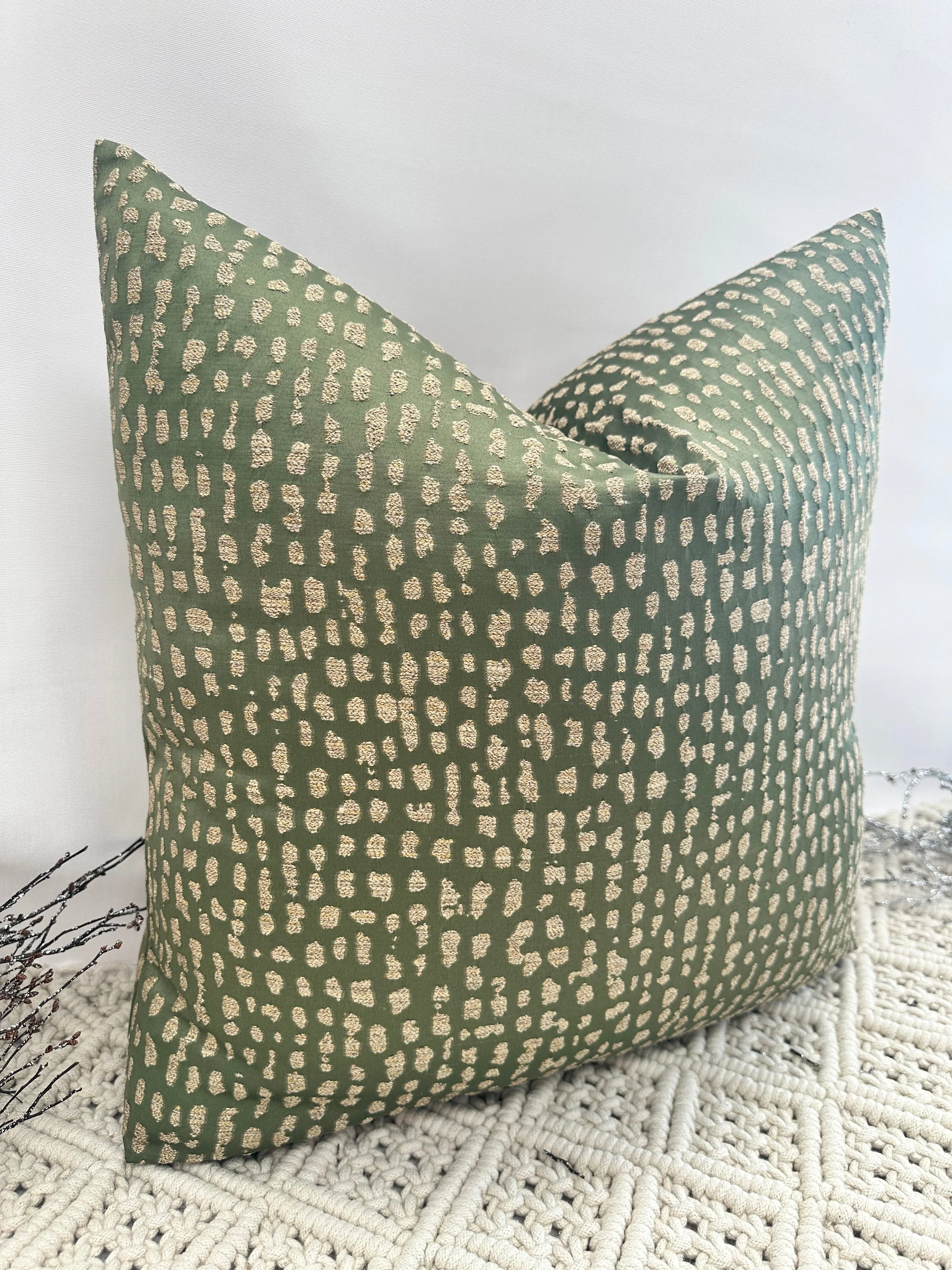 The Couture Cushion - The Olive Natale - Style No. 193 - Image 2