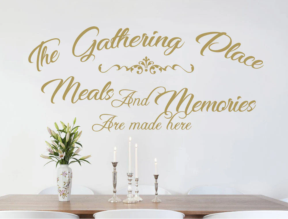 The Gathering Place Kitchen Wall Decor Saying - Image 5