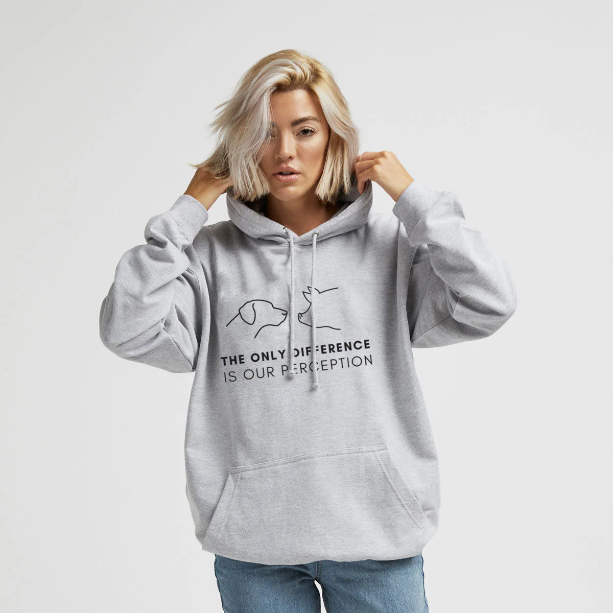 The Only Difference Is Our Perception Hoodie (Unisex)
