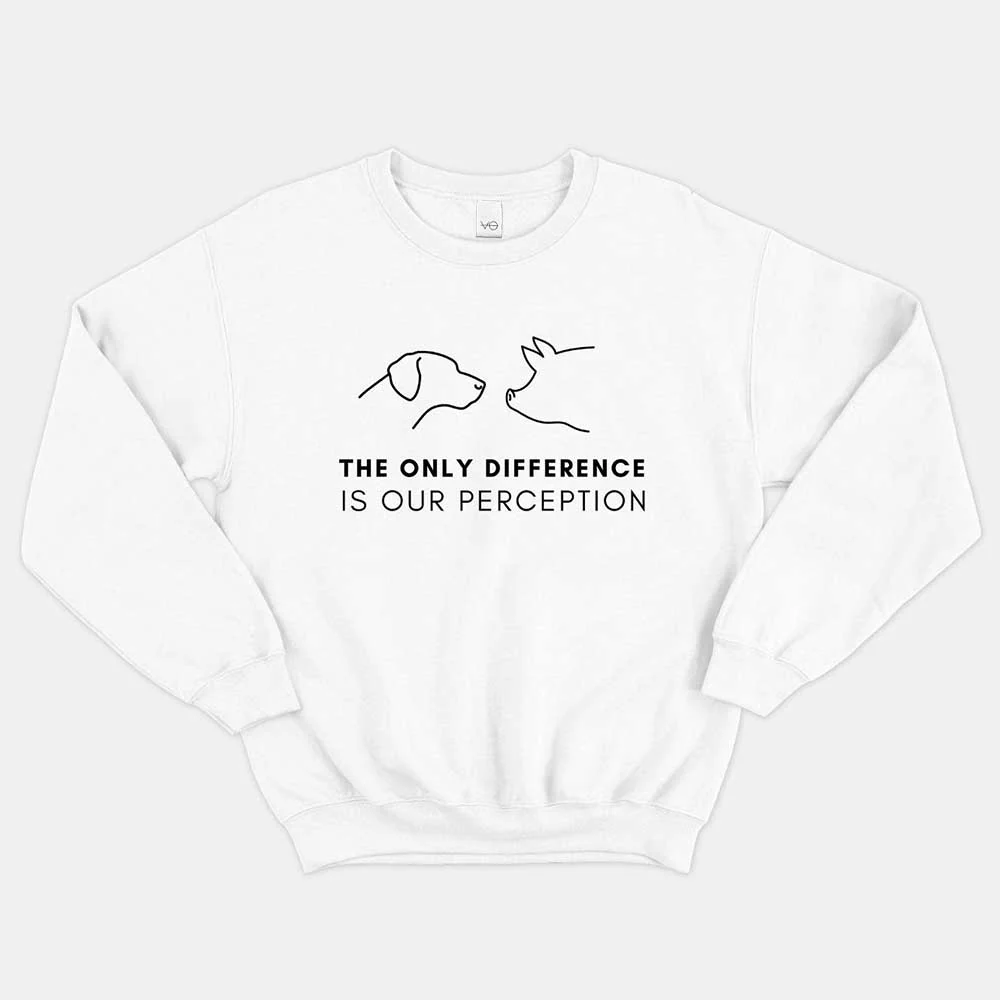 The Only Difference Is Our Perception Sweatshirt (Unisex) - Image 2