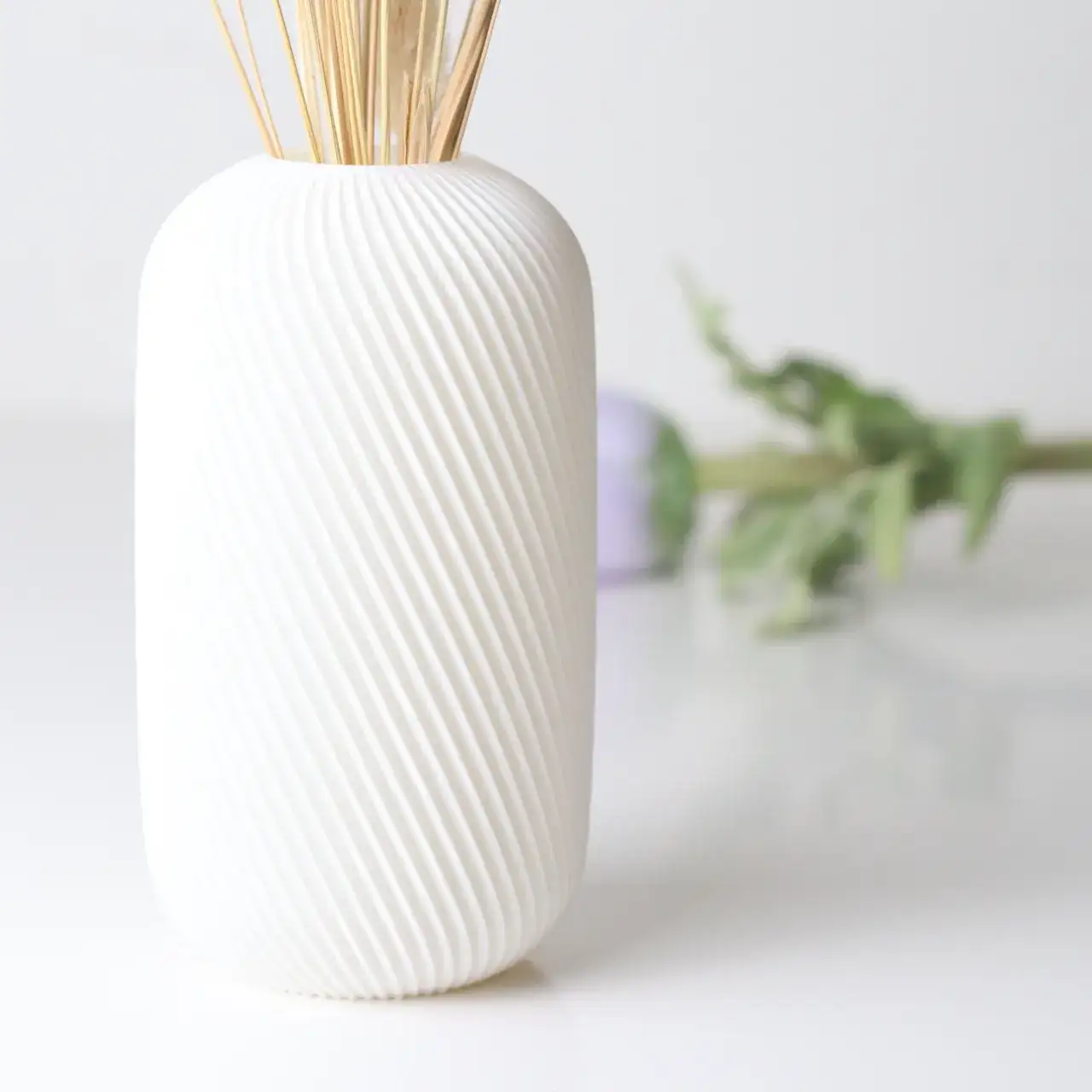 The Rossella Vase – Elegant Spiral 3D Printed Decor - Image 2