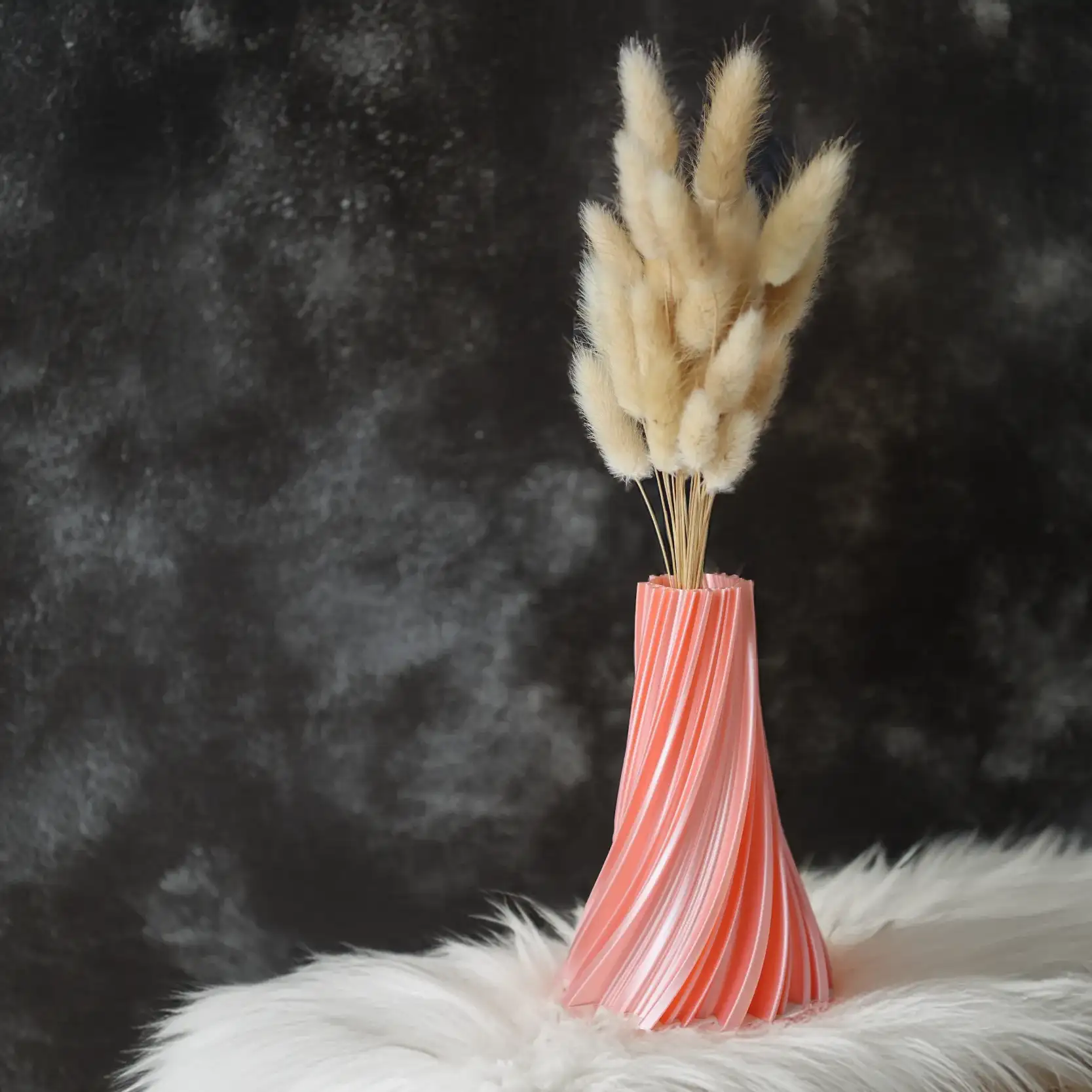 The Turbine Vase – Dynamic Spiral 3D Printed Decor - Image 2