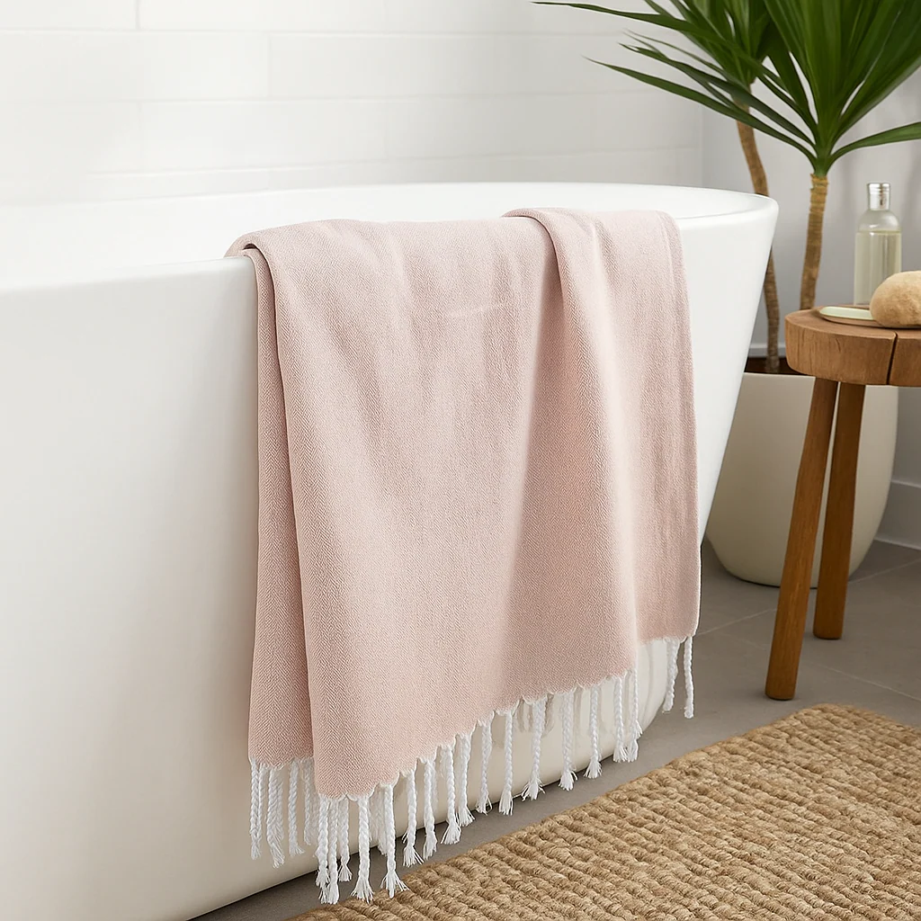 Thread & Loom Almond Hammam Towel - Image 3