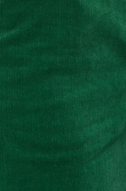 Tim Baby Cord Straight Cut Trousers - Green - Image 5