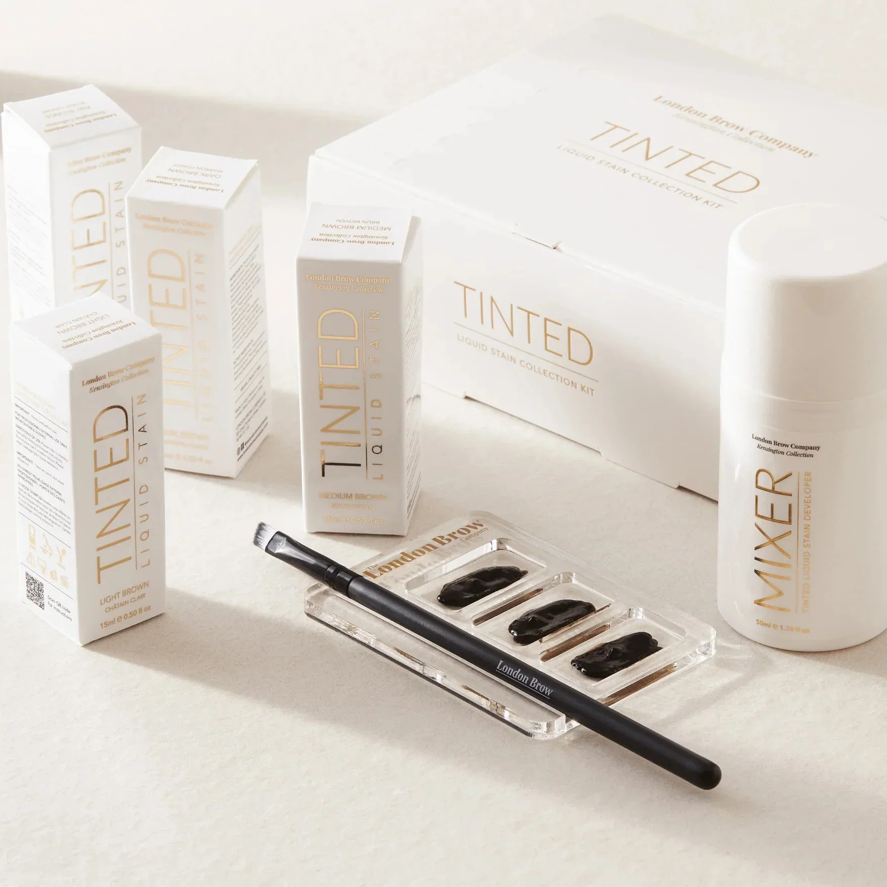 TINTED Liquid Brow Stain Starter Kit
