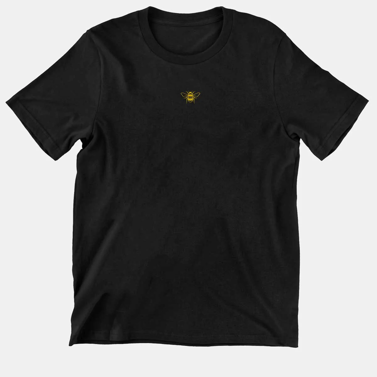 Tiny Embroidered Bumble Bee Kids T-Shirt (Unisex)