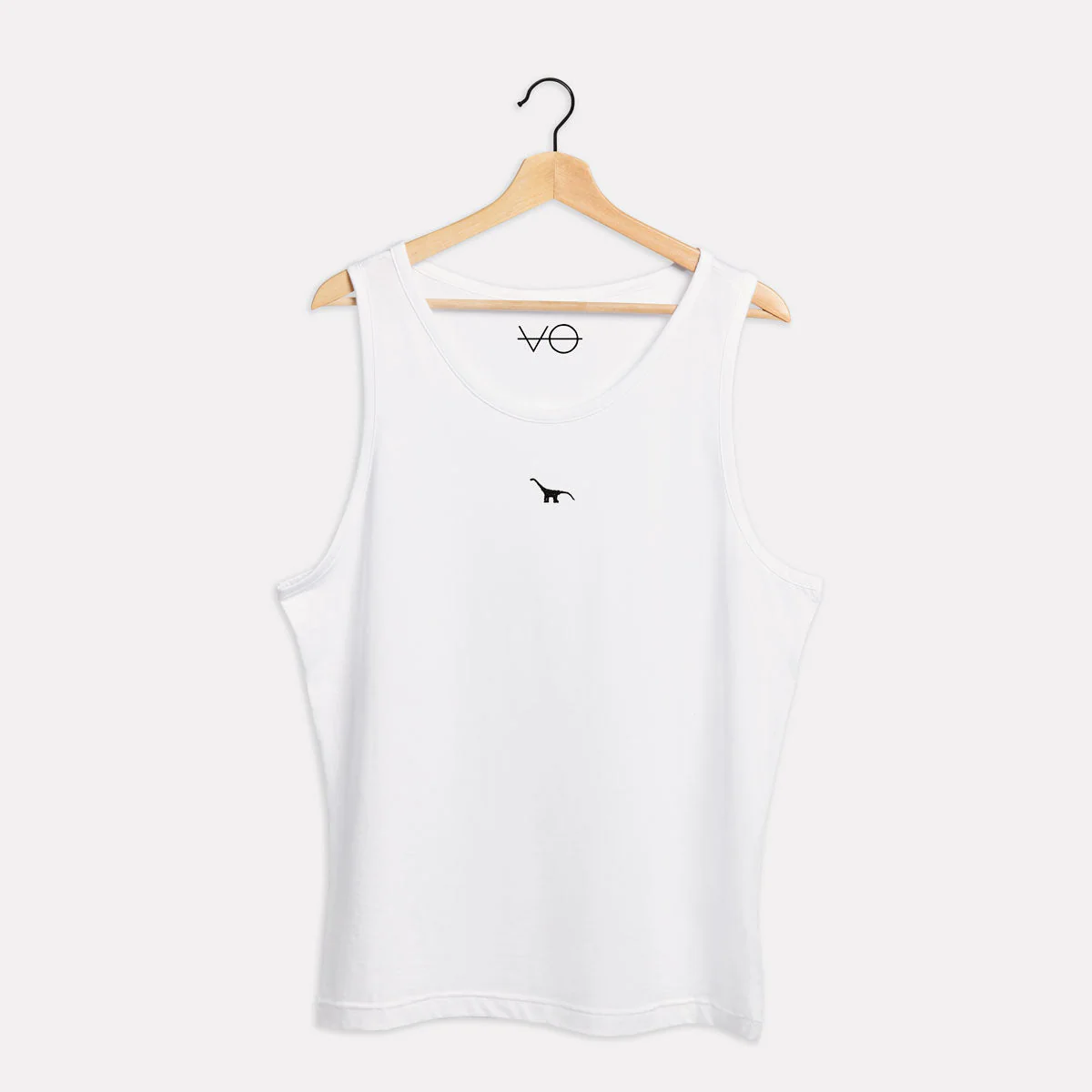 Tiny Embroidered Dino Tank (Unisex) - Image 2