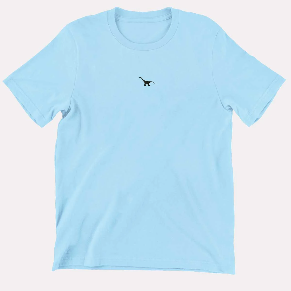 Tiny Embroidered Dinosaur Kids T-Shirt (Unisex) - Image 3