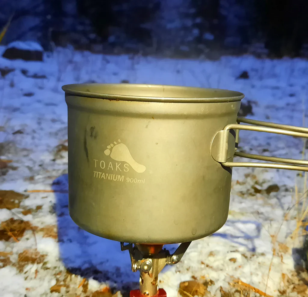 Toaks Titanium Lightweight pots with Lid - Image 7