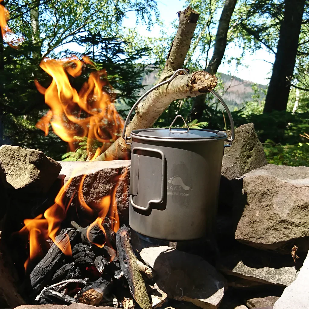 Toaks Titanium Pot with Bail Handle (Various Size) - Image 3