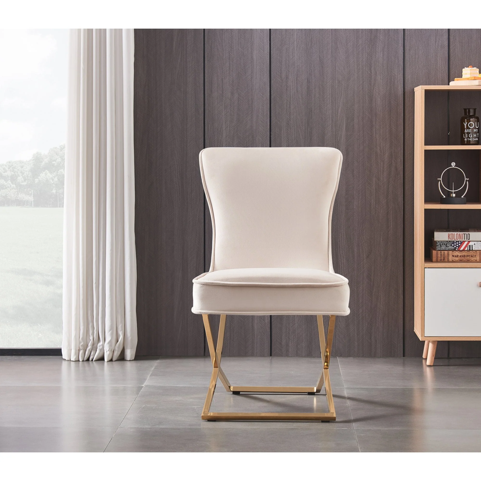 Trafalgar Velvet Dining Chair - Image 37