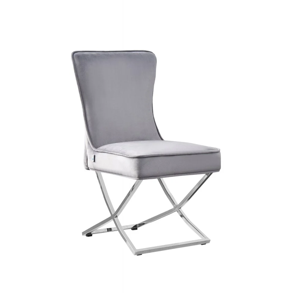 Trafalgar Velvet Dining Chair - Image 43