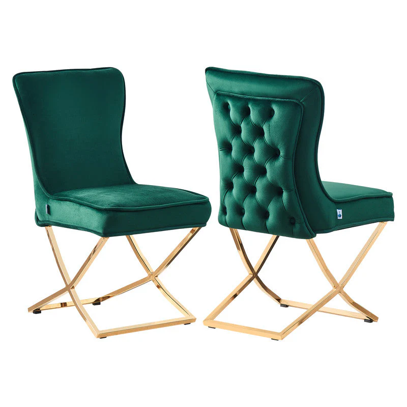 Trafalgar Velvet Dining Chair - Image 61
