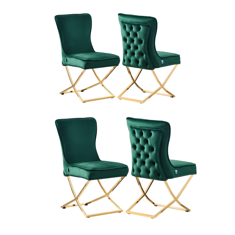 Trafalgar Velvet Dining Chair - Image 62