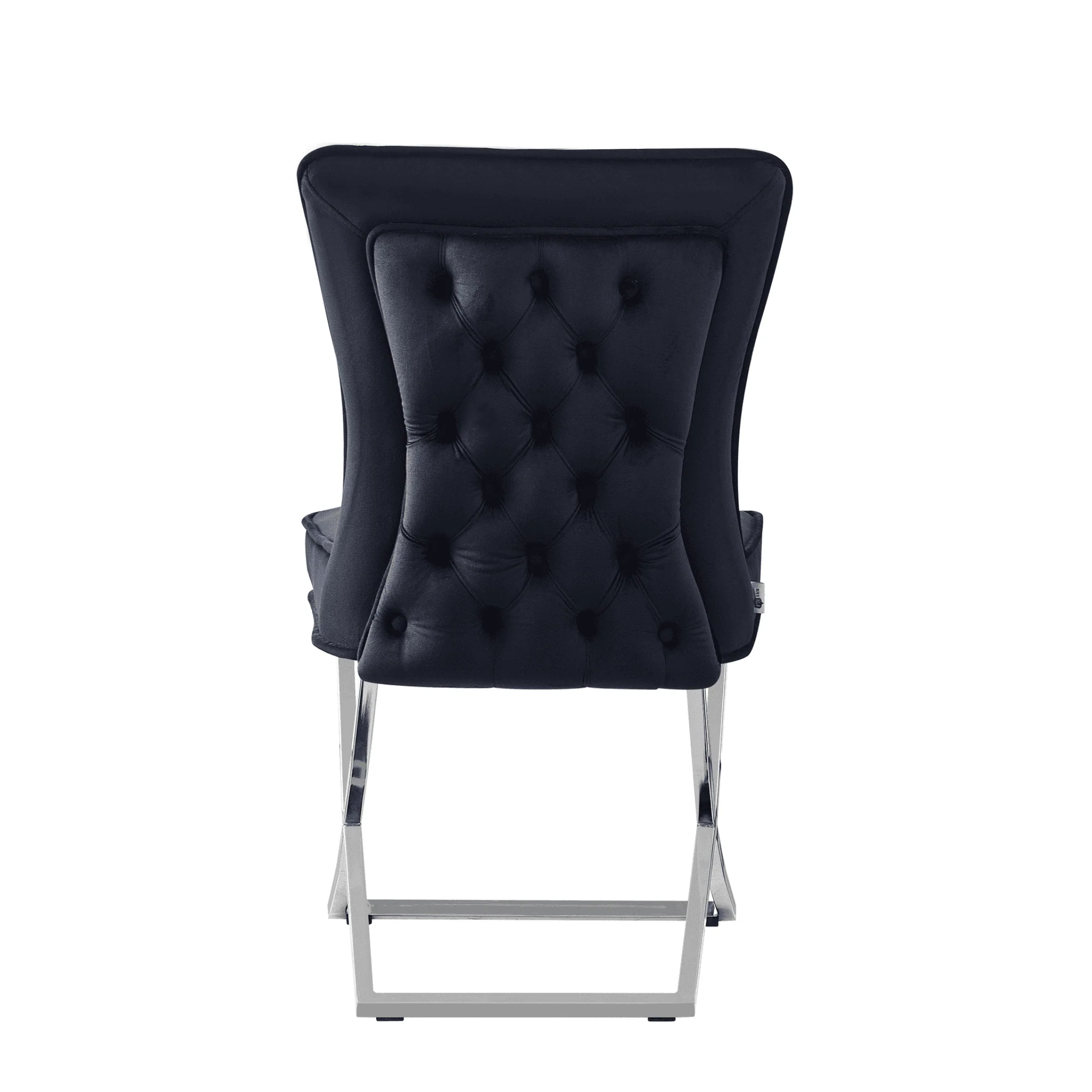 Trafalgar Velvet Dining Chair - Image 7