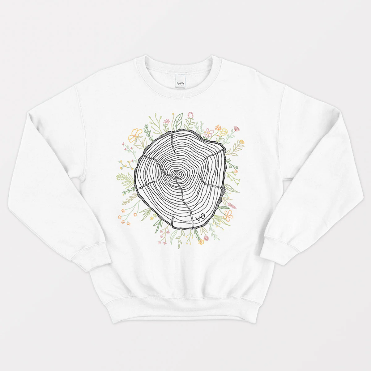 Tree Rings Sweatshirt (Unisex) - Image 5