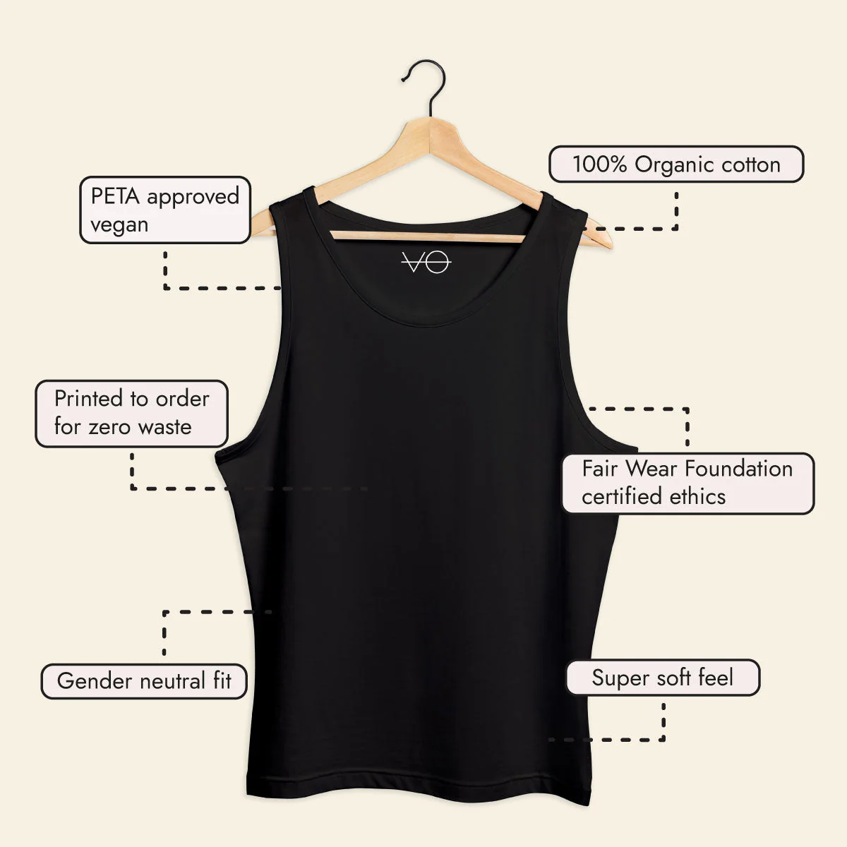 Tree Rings Tank (Unisex) - Image 3