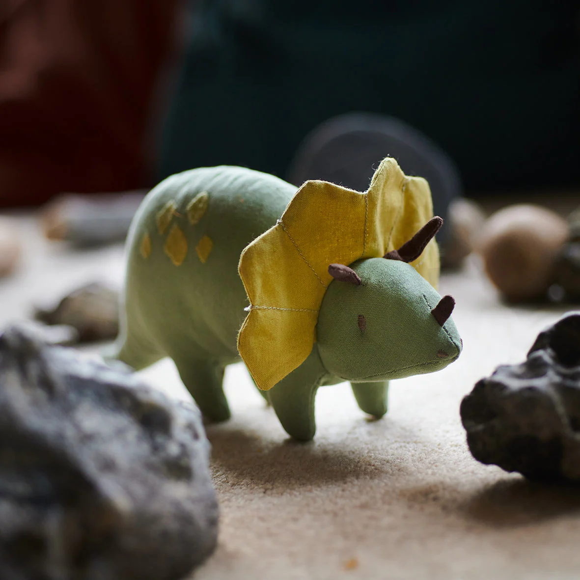 Trike Linen Dinosaur Toy - Image 4