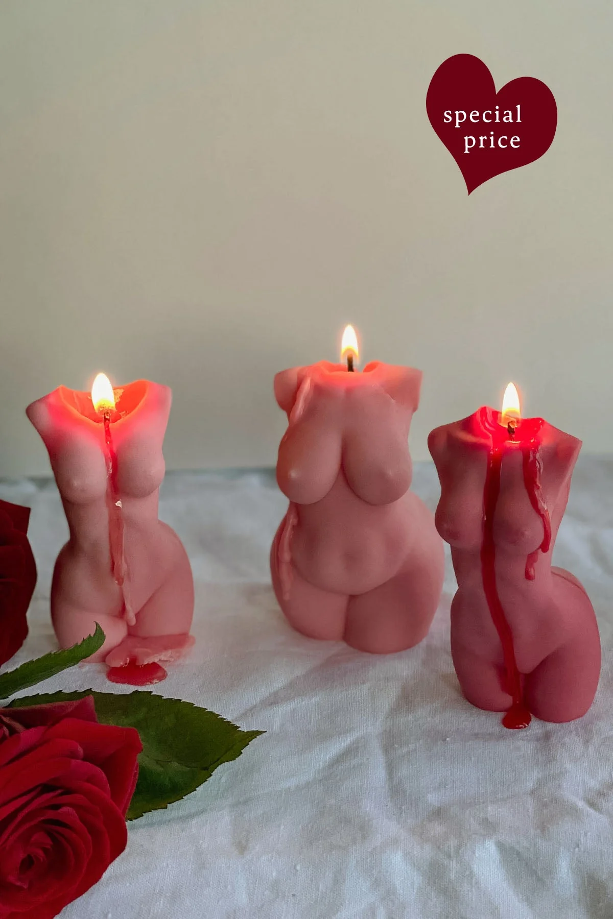Trio of Body Candles - Image 2