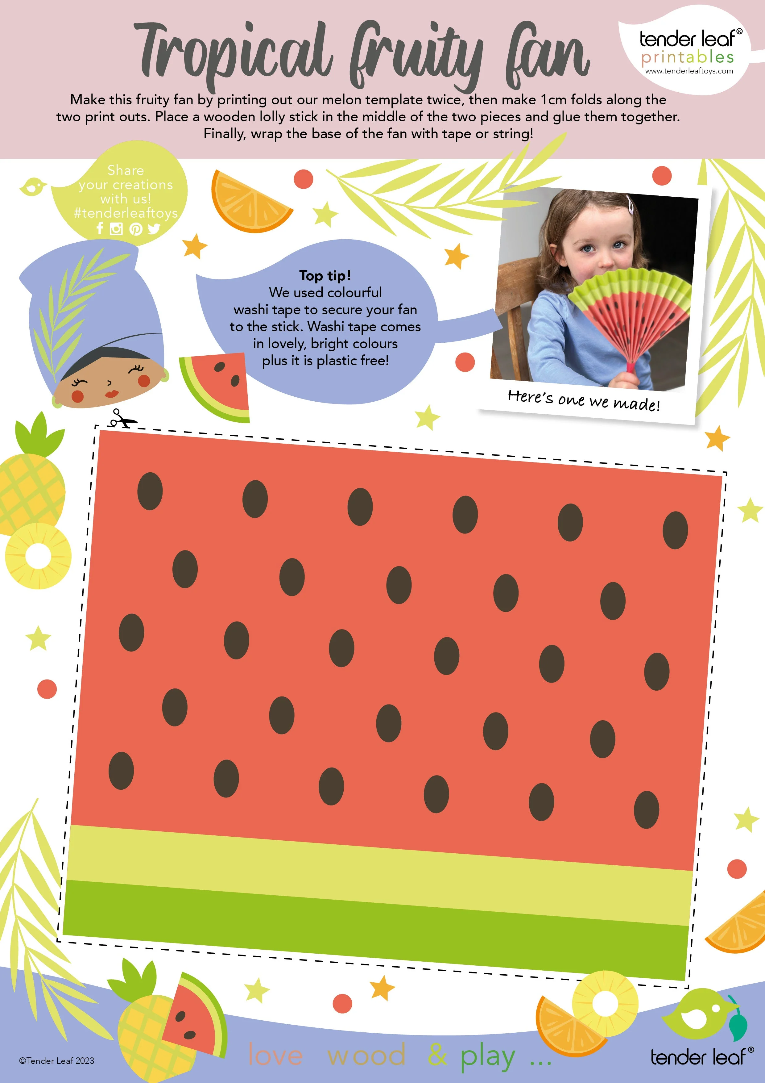 Tropical Fruit Chopping Board - Image 7