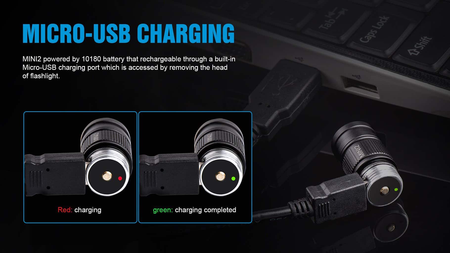 TrustFire Mini2 Keychain Flashlight - Image 5