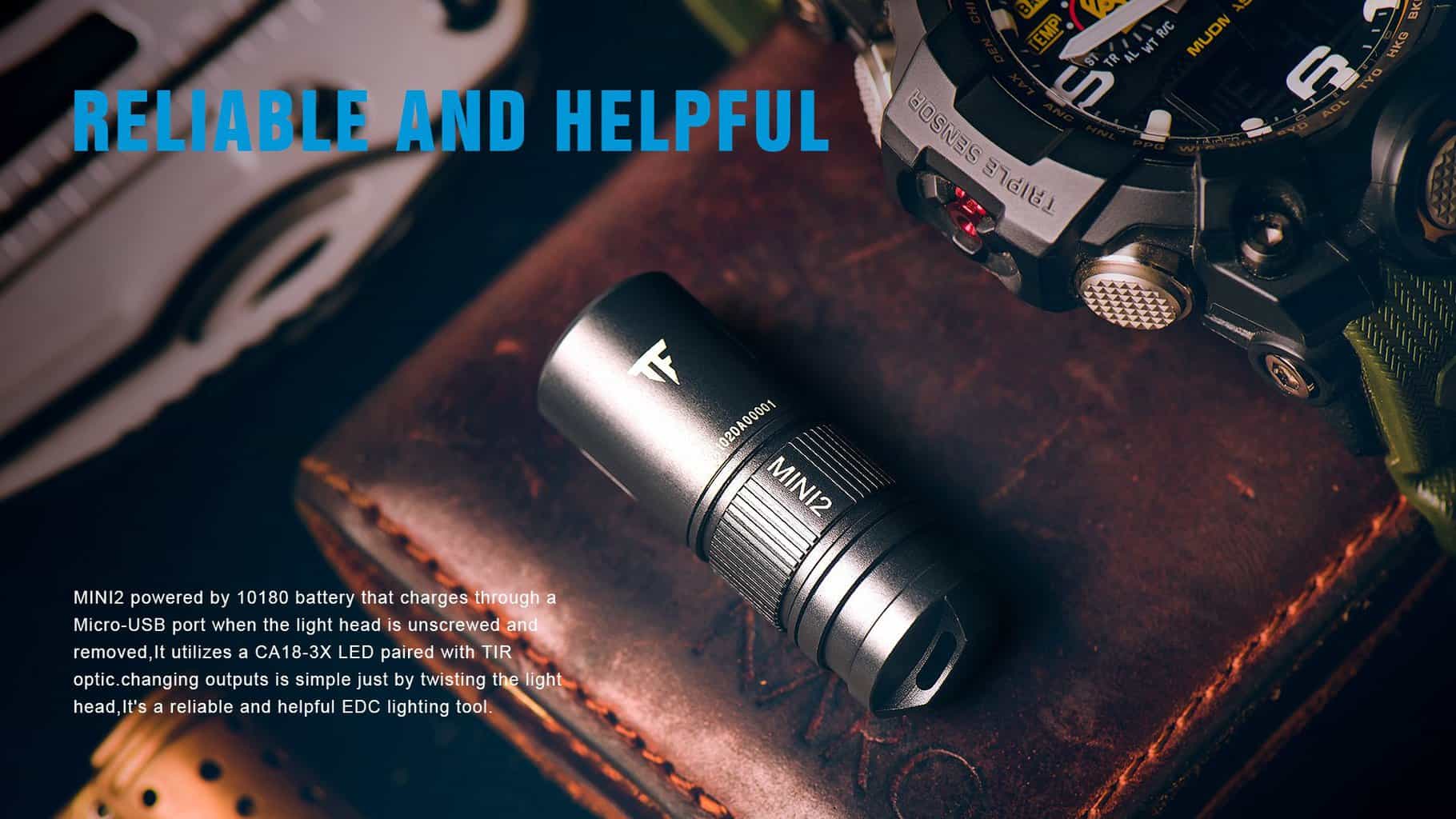 TrustFire Mini2 Keychain Flashlight - Image 7