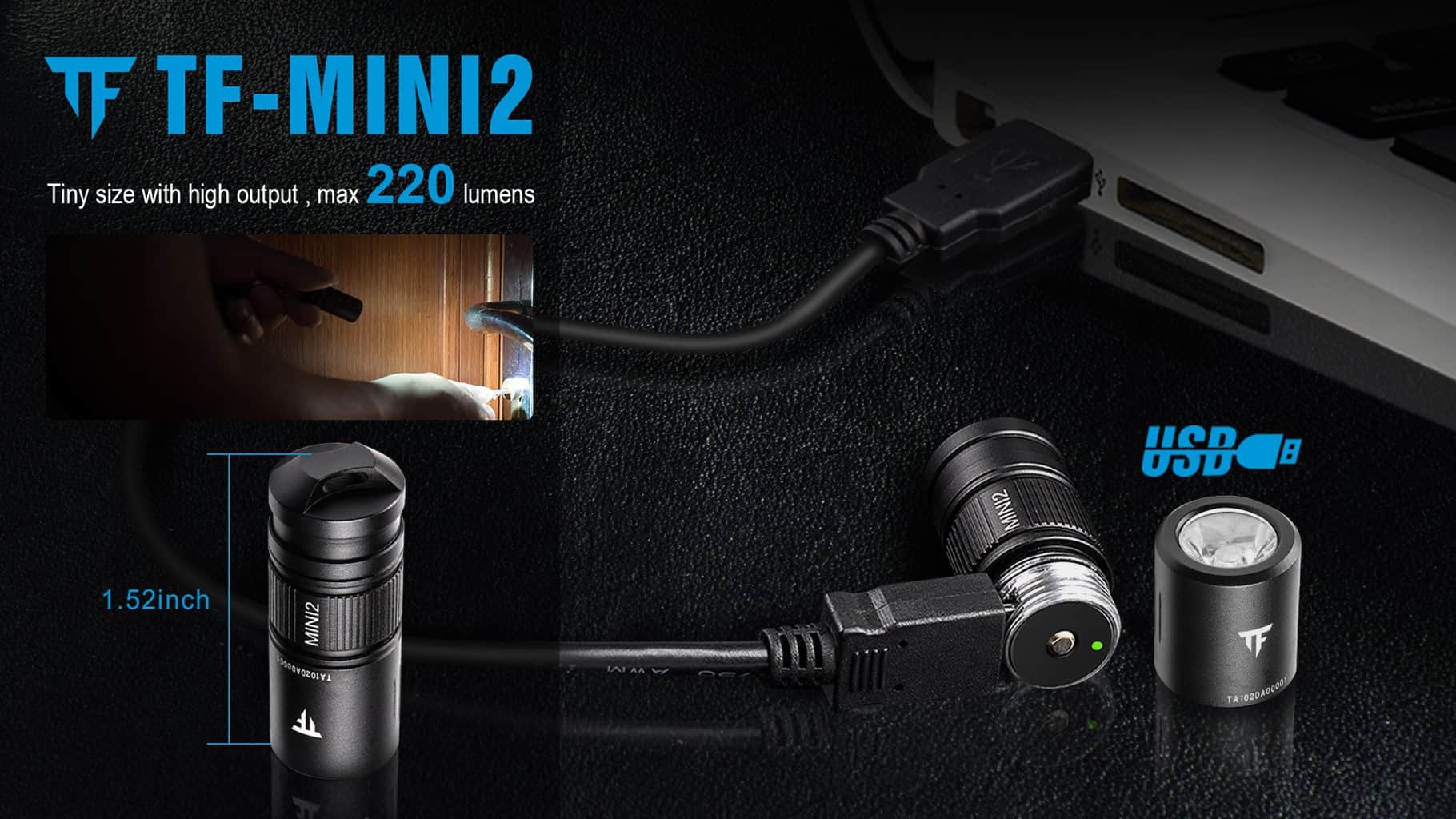 TrustFire Mini2 Keychain Flashlight - Image 8